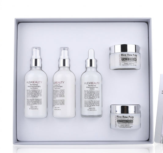 Huda Beauty Rice Raw Pulp set 5x