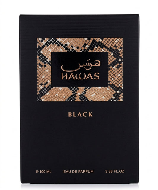 Rasasi Hawas Black Perfume 100ml