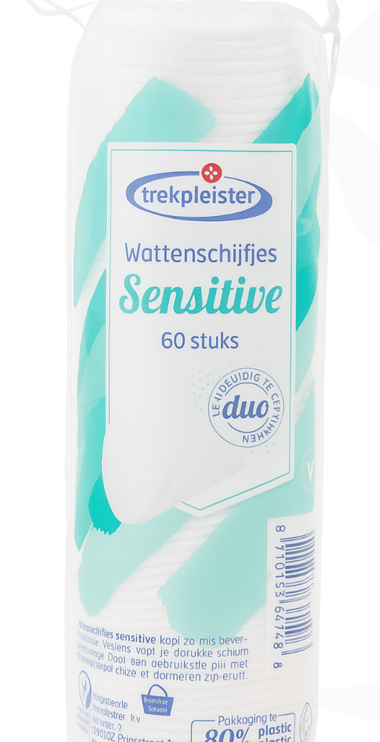 Trekpleister Sensitive Cotton Pads 60 Pieces