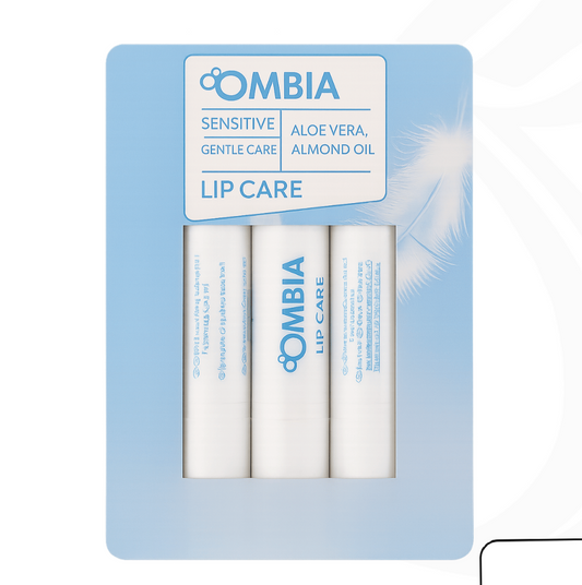 Ombia Lip Care Aloe Vera Almond Oil x3