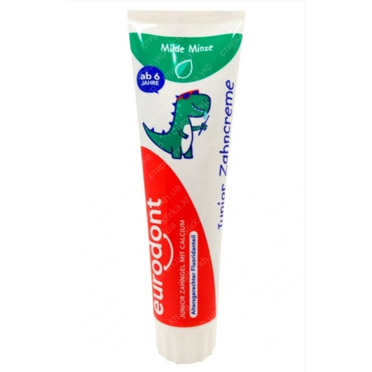 Eurodont Junior Zahngel Mint 100ml