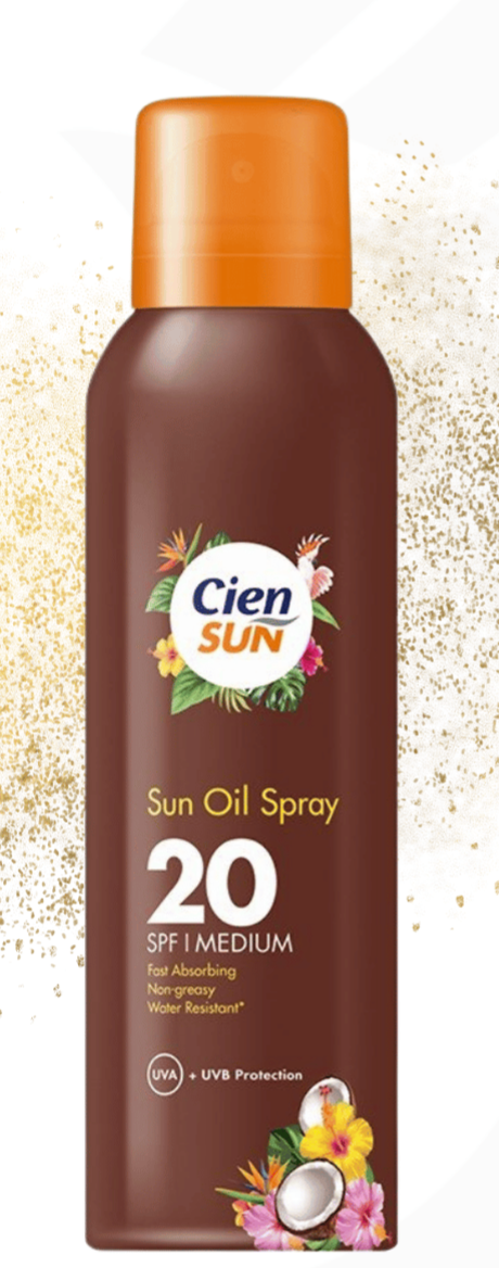 Cien Sun Oil Sun Spray 20SPF 200ml