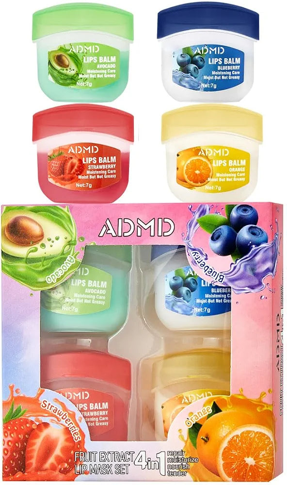 ADMD Lip Balm set 4x