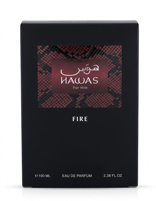 Rasasi Hawas Fire for him Perfume 100ml