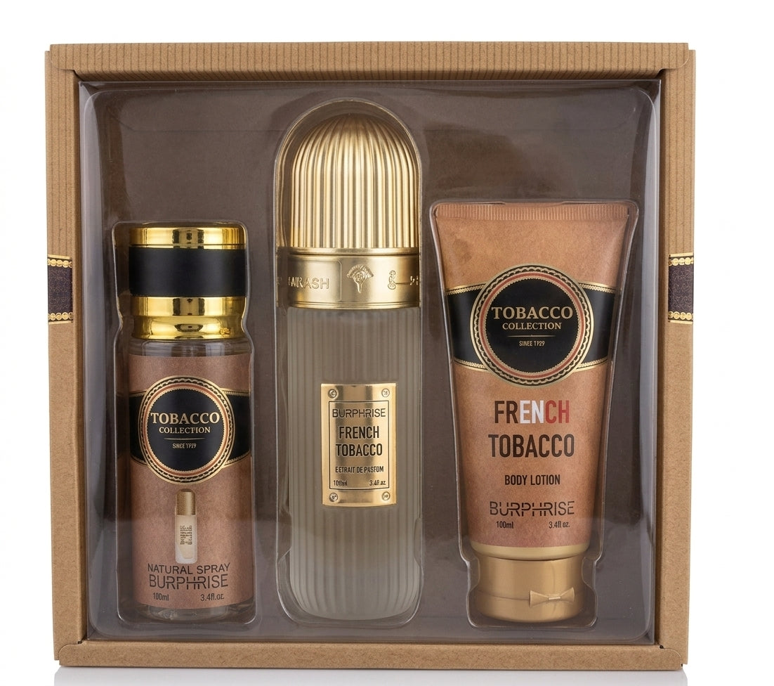 Ibraq French Tobacco Set 3x