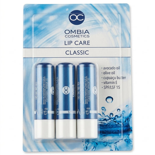 Ombia Lip Care Classic SPF 15 x3