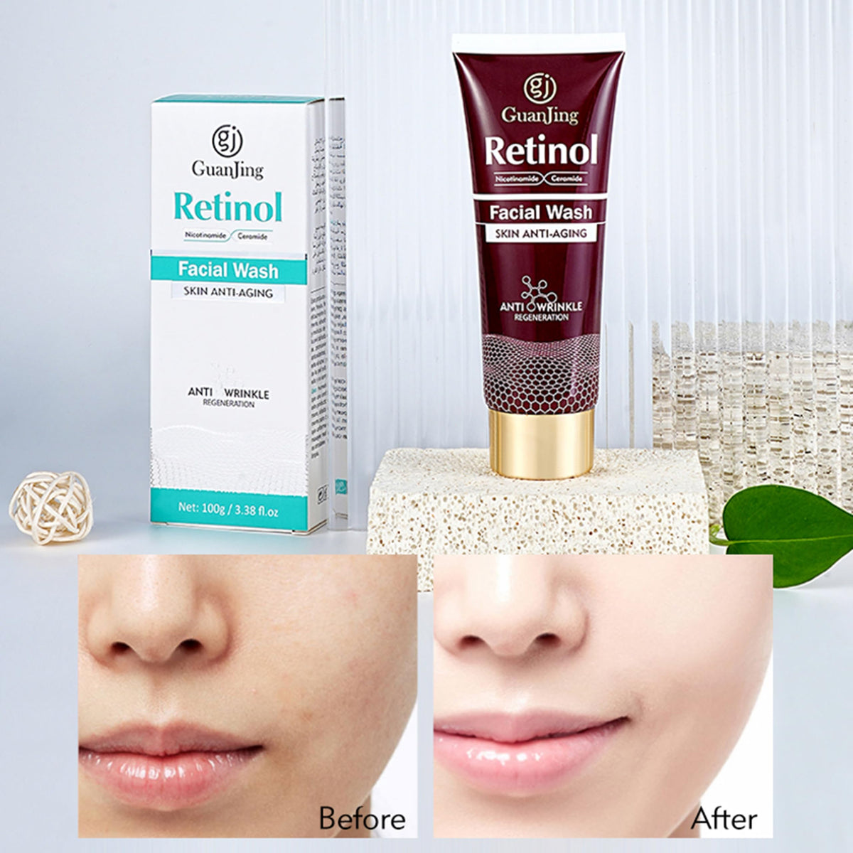 GuanJing Retinol Facial Wash 100g