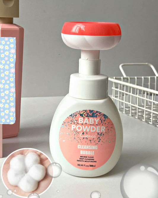 Baby Powder Cleansing Bubble mousse 260ml 2x