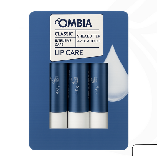 Ombia Lip Care Shea Butter Avocado Oil x3