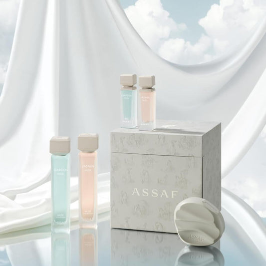 Assaf Perfume Musk with Powder x4 Collection
