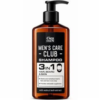 Cien Men 3 in 1 Men's Care Club Shampoo 190ml