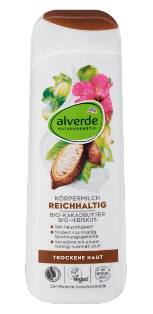 Alverde Body Milk Cocoa Rich 250ml